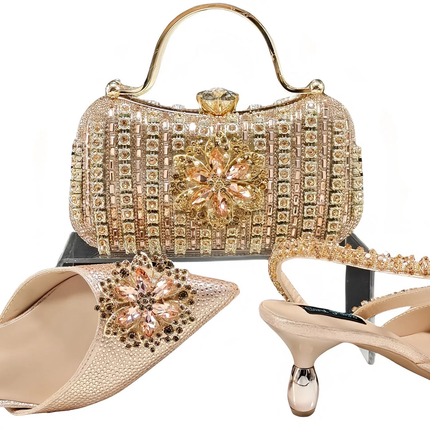 Women's Shoes and Clutch