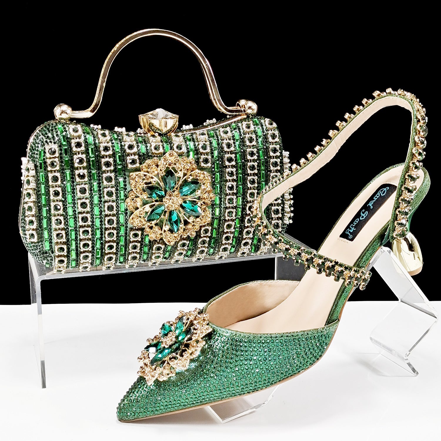 Women's Shoes and Clutch
