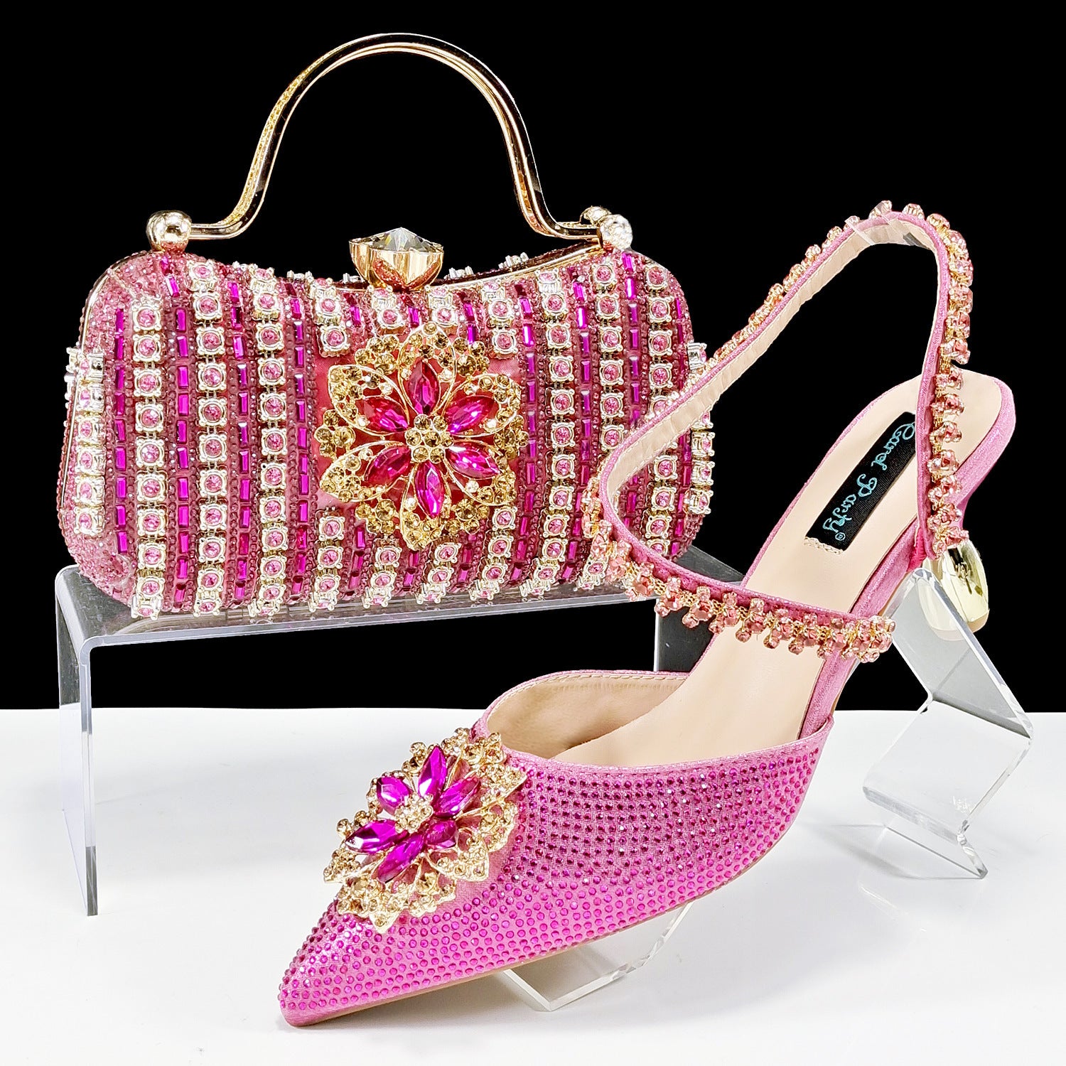 Women's Shoes and Clutch