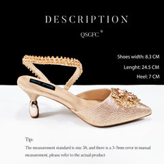 Women's Shoes and Clutch