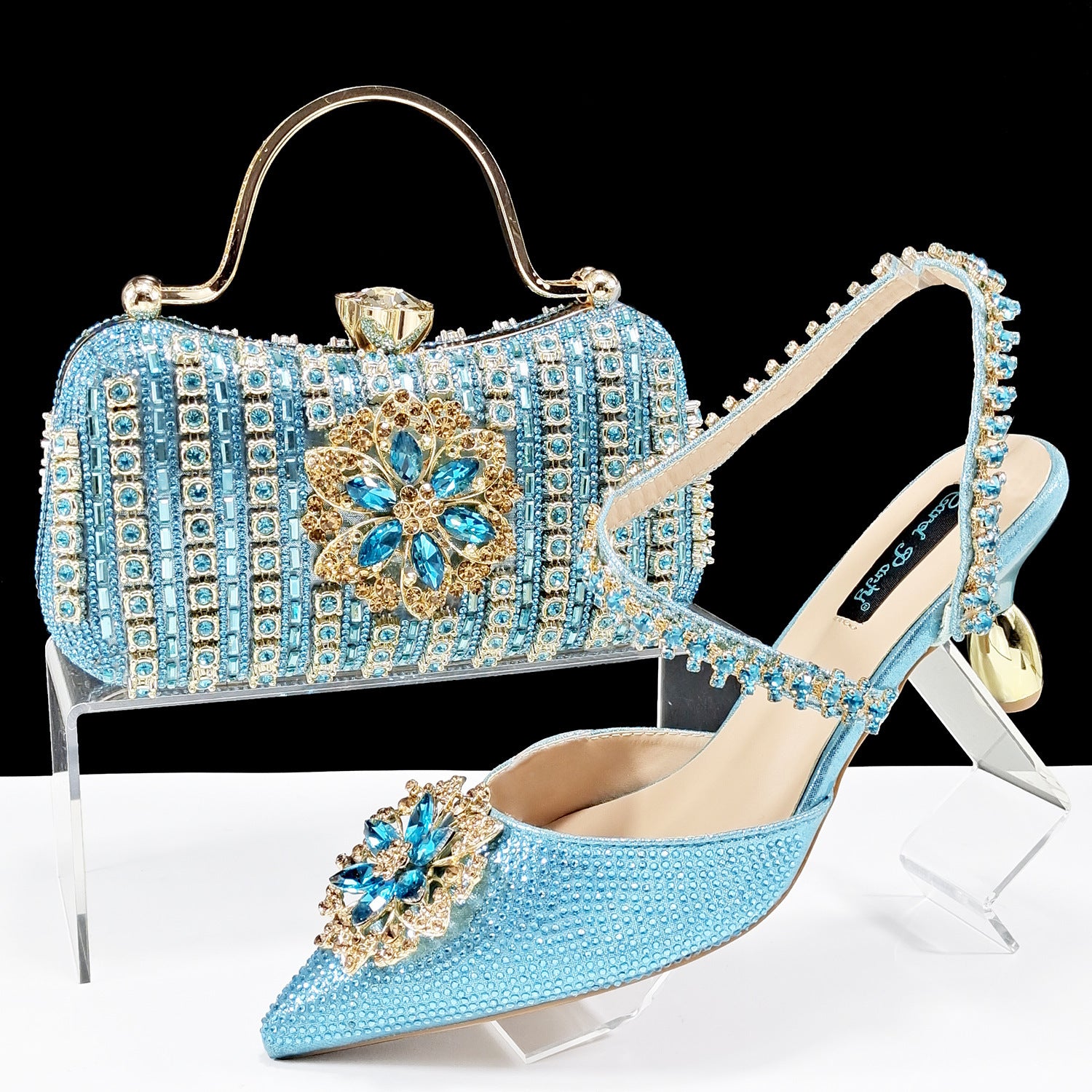 Women's Shoes and Clutch