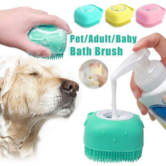 Silicone Dog Grooming Gloves