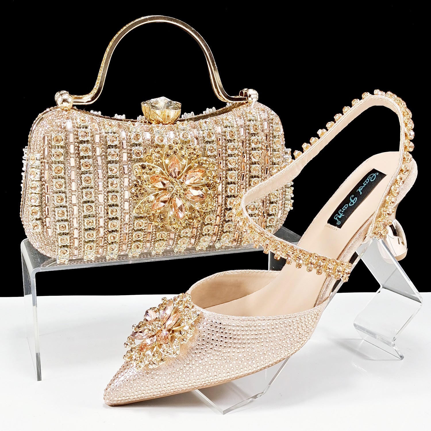 Women's Shoes and Clutch