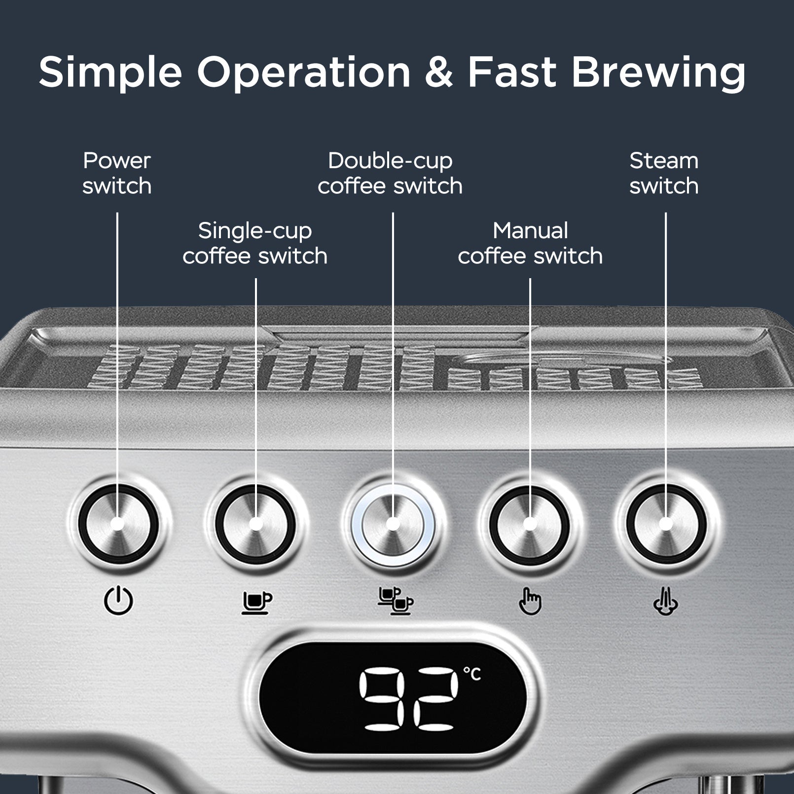 Home Latte Cappuccino Machine