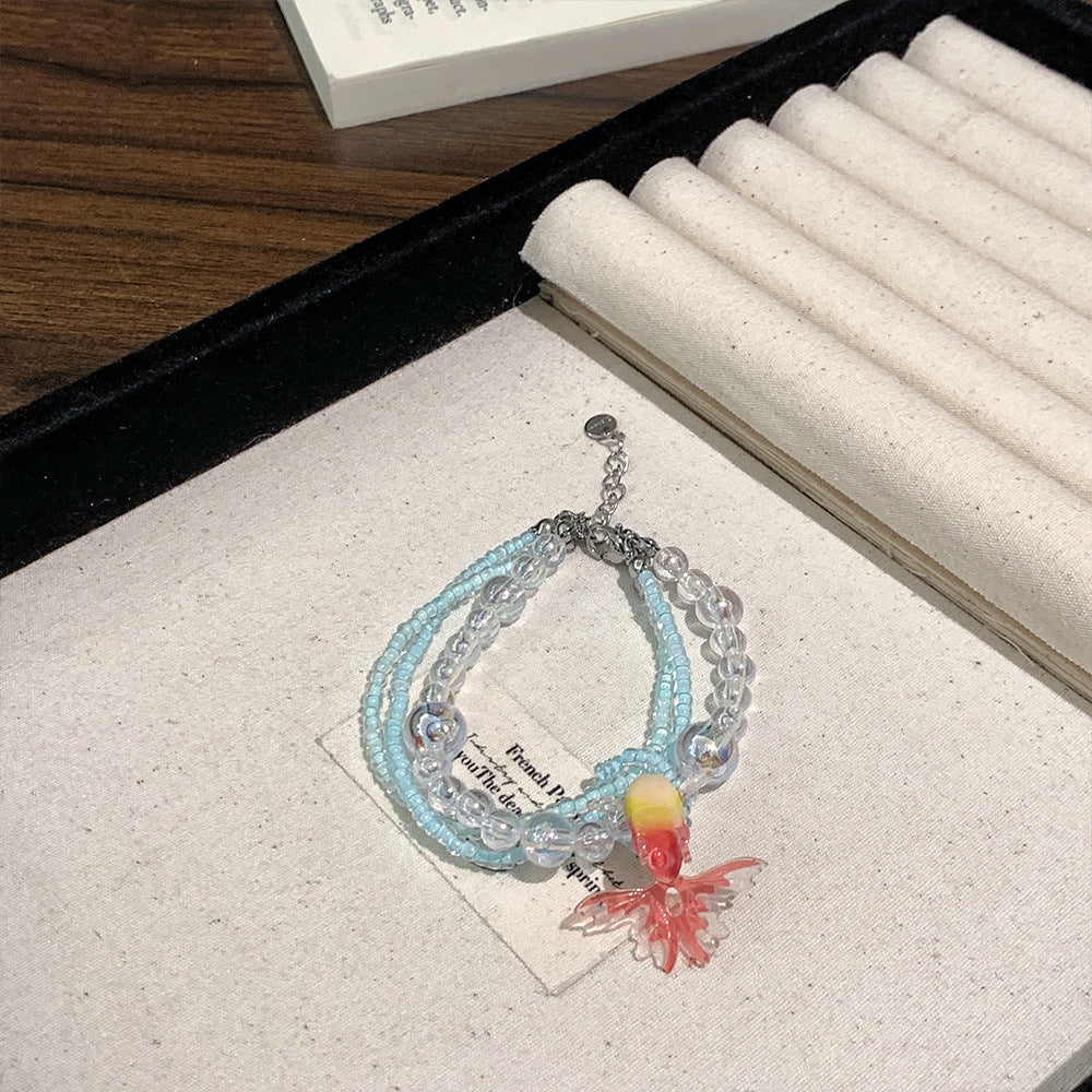 Vintage Goldfish Twin Necklace