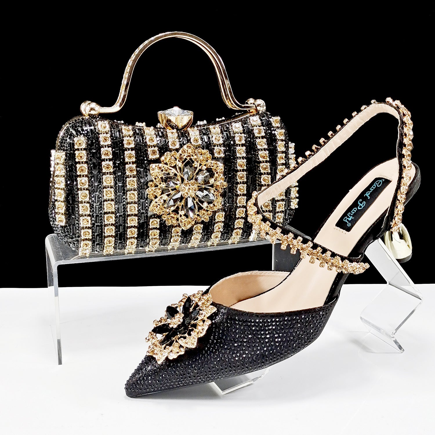 Women's Shoes and Clutch