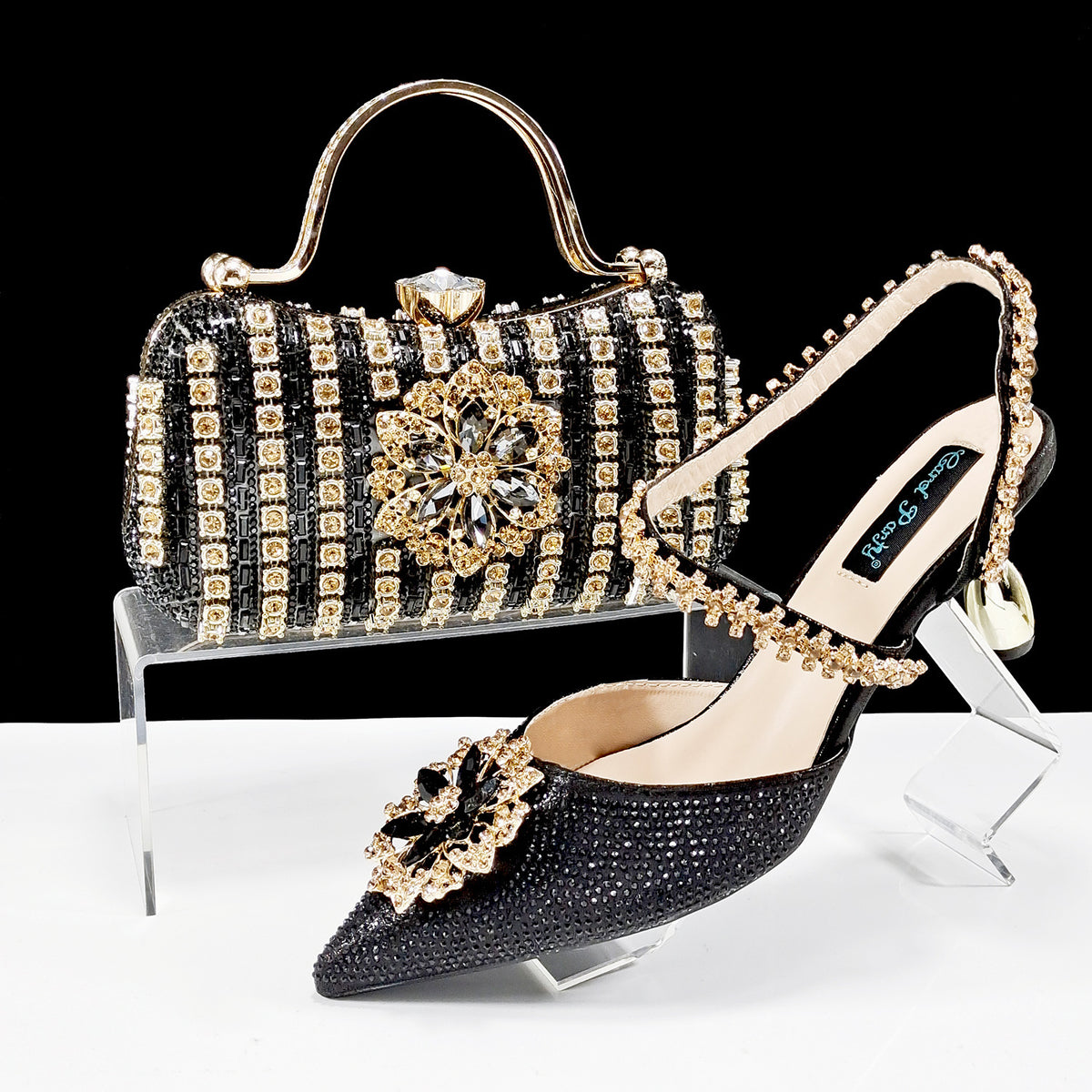 Women's Shoes and Clutch
