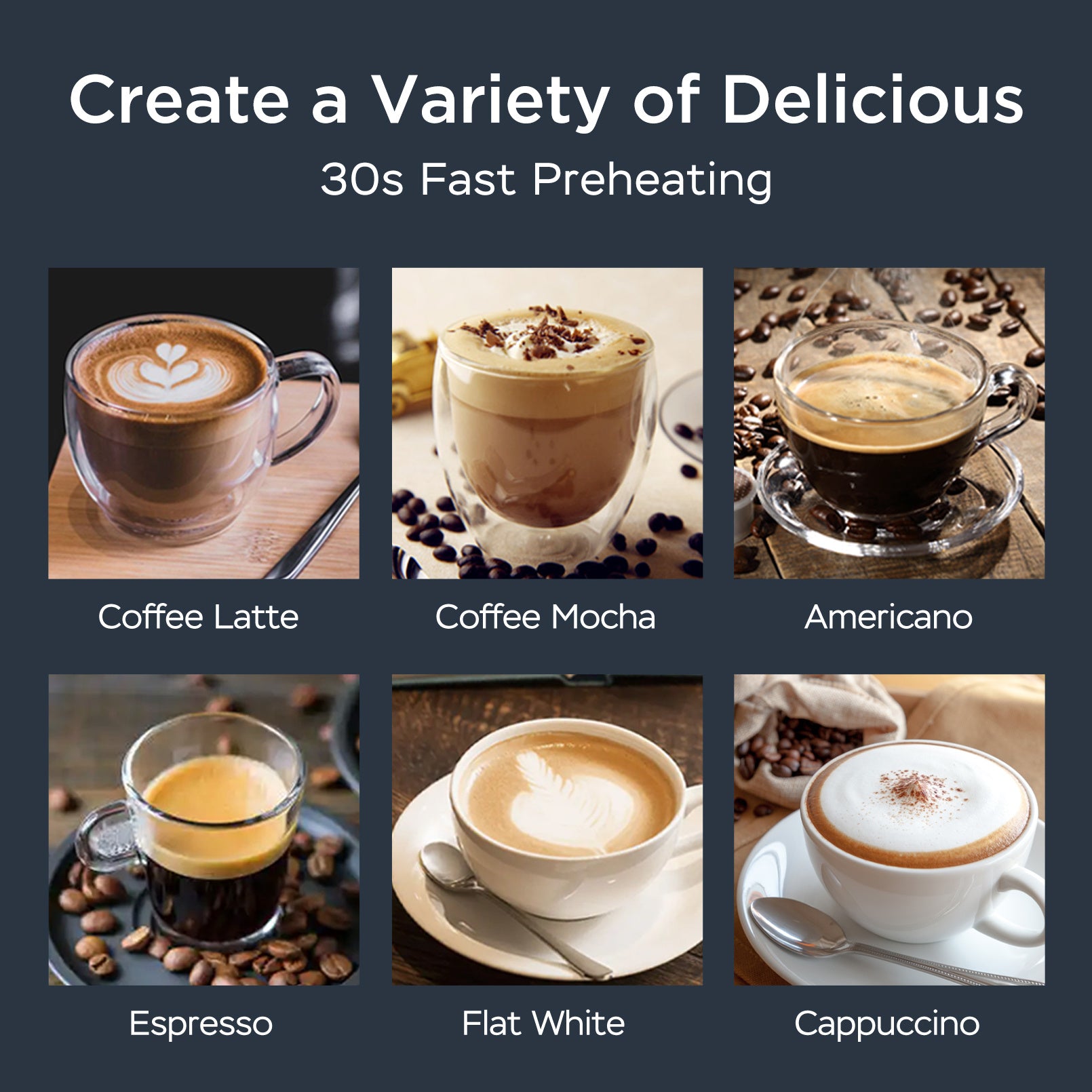 Home Latte Cappuccino Machine